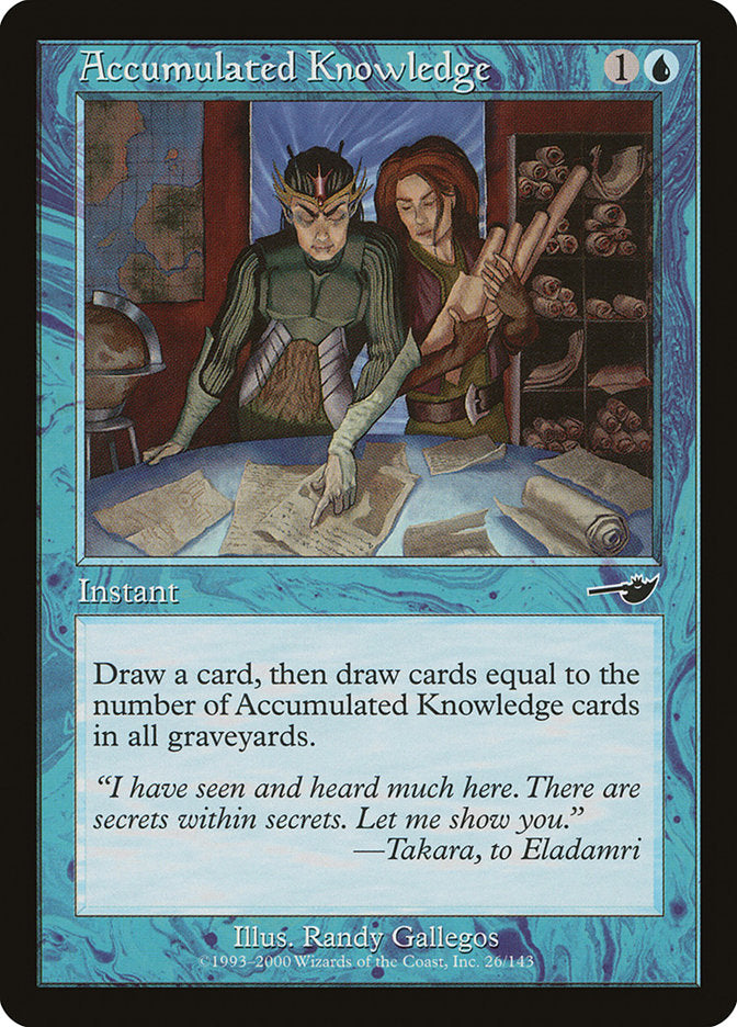 Accumulated Knowledge [Nemesis] [Foil]