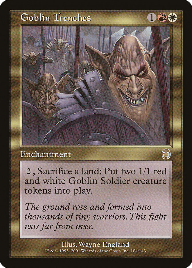 Goblin Trenches [Apocalypse] [Foil]