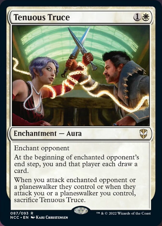 Tenuous Truce [Streets of New Capenna Commander] [Foil]