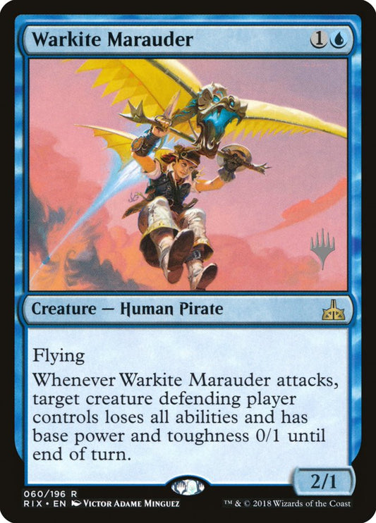 Warkite Marauder (Promo Pack) [Rivals of Ixalan Promos] [Foil]