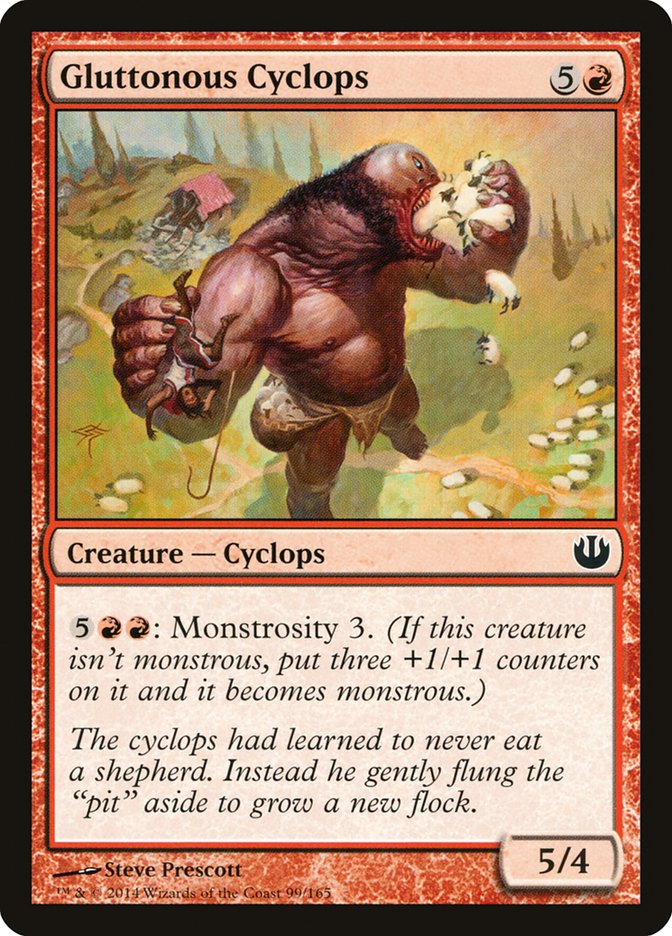 Gluttonous Cyclops [Journey into Nyx] [Foil]