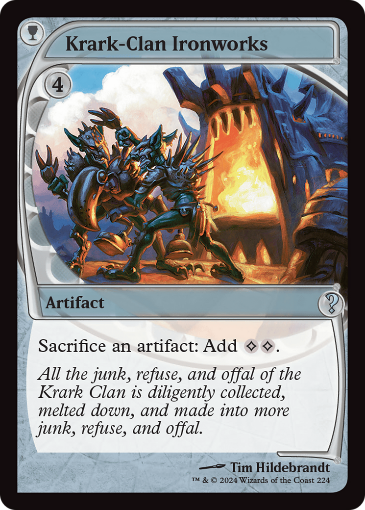 Krark-Clan Ironworks (Future Sight) [Mystery Booster 2] [Foil]
