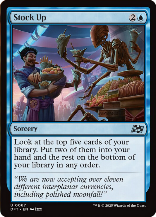 Stock Up [Aetherdrift] [Foil]