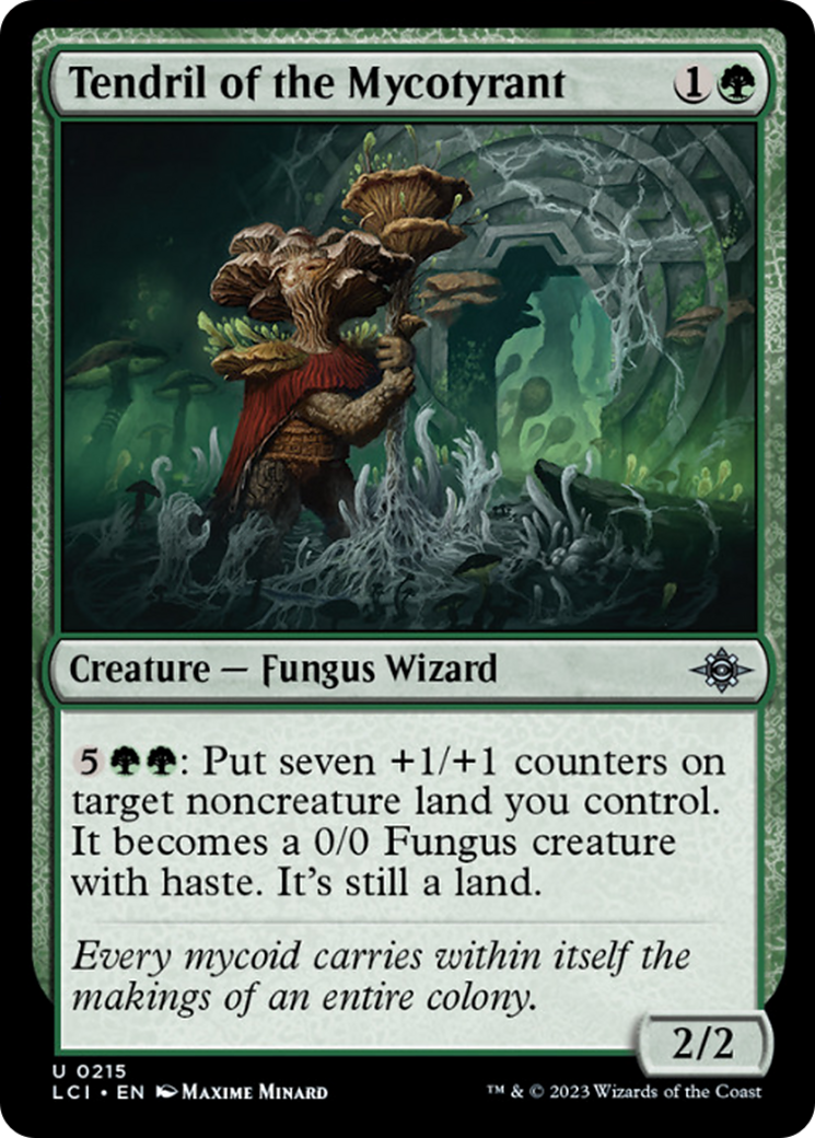Tendril of the Mycotyrant [The Lost Caverns of Ixalan] [Foil]