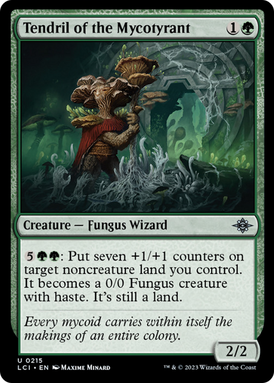 Tendril of the Mycotyrant [The Lost Caverns of Ixalan] [Foil]