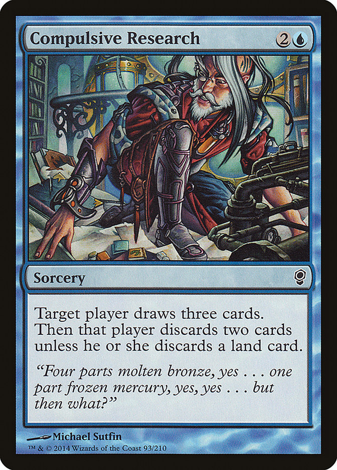 Compulsive Research [Conspiracy] [Foil]