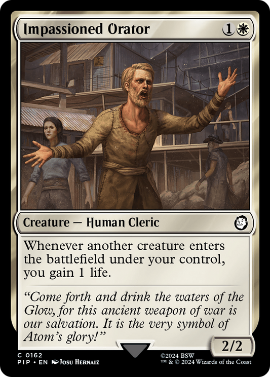 Impassioned Orator [Fallout] [Foil]