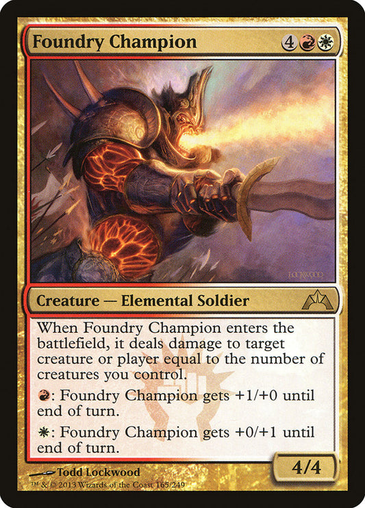 Foundry Champion [Gatecrash] [Foil]
