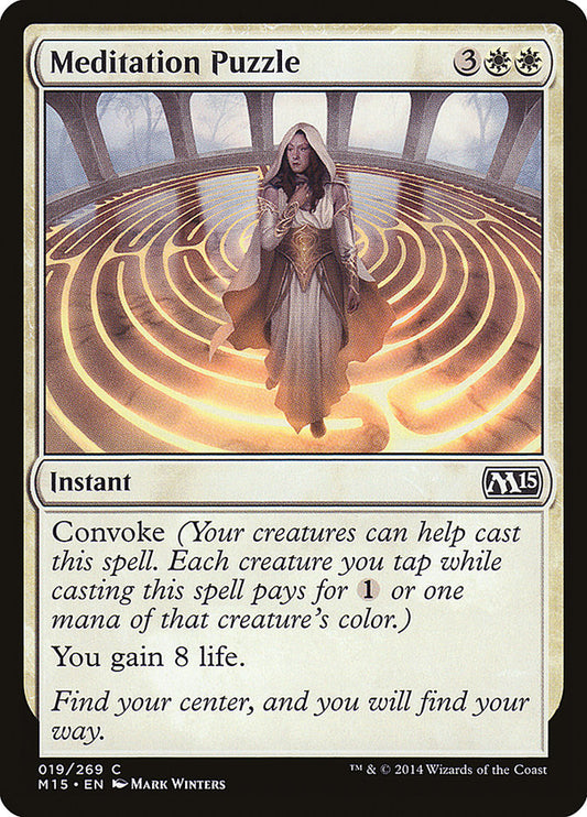 Meditation Puzzle [Core Set 2015] [Foil]
