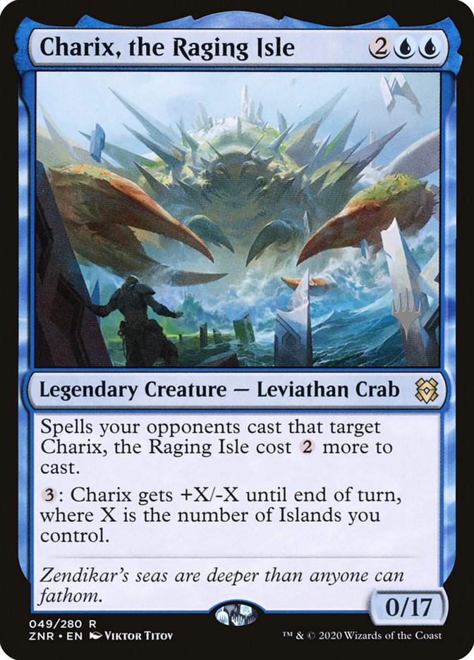 Charix, the Raging Isle (Promo Pack) [Zendikar Rising Promos] [Foil]