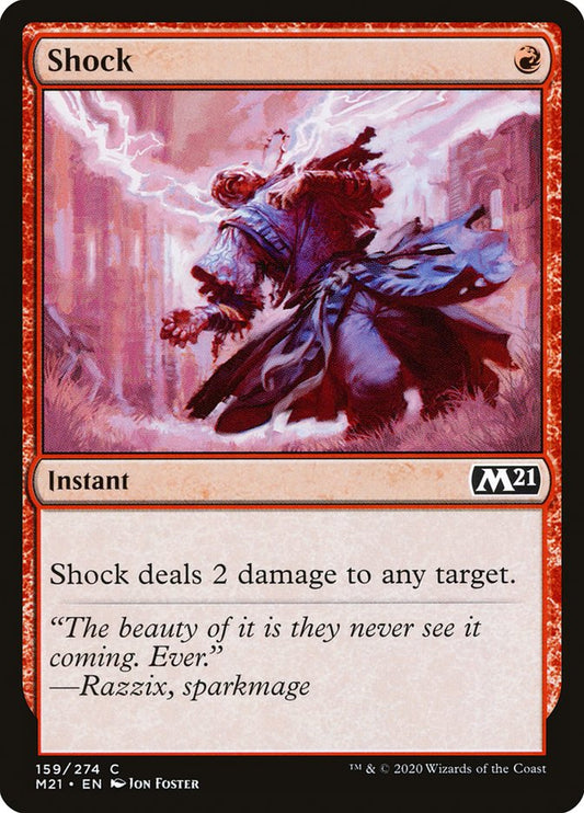Shock [Core Set 2021] [Foil]