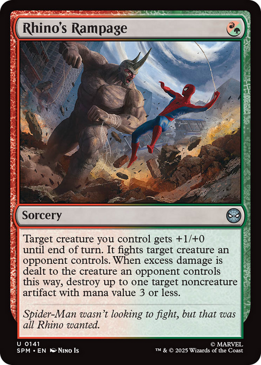 Rhino's Rampage [Marvel's Spider-Man] [Foil]