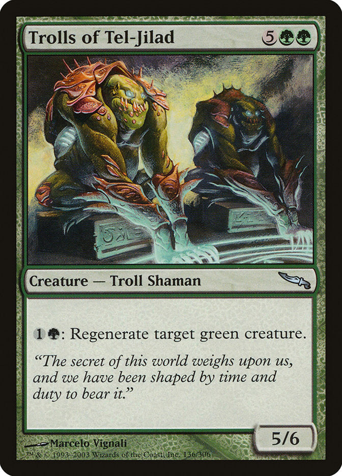 Trolls of Tel-Jilad [Mirrodin] [Foil]