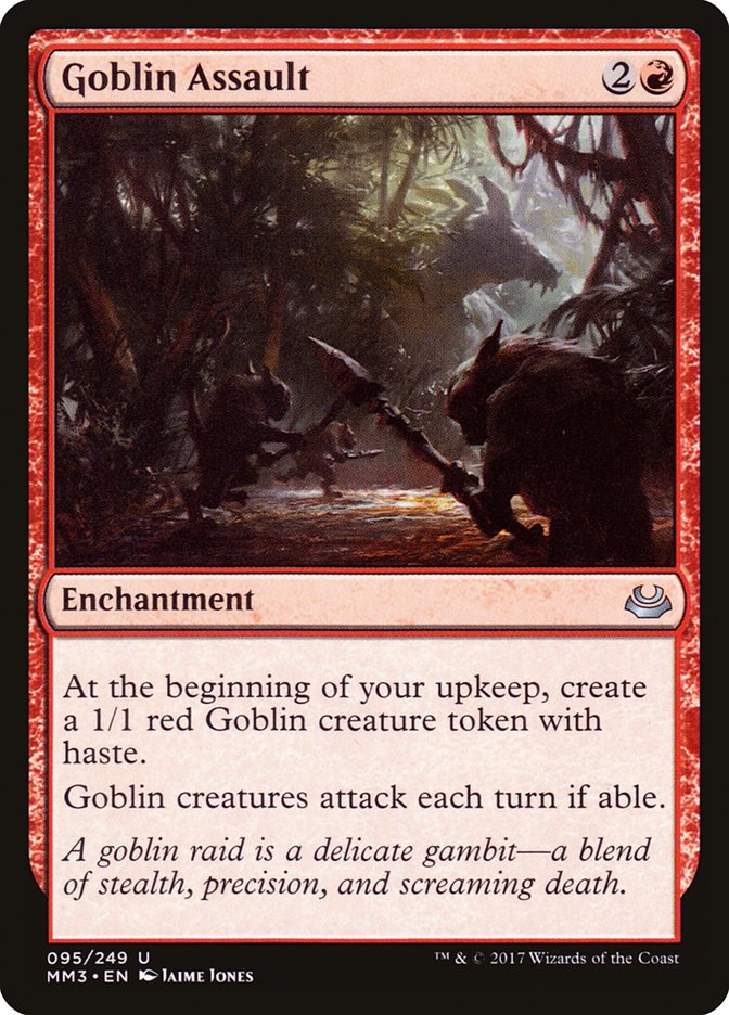 Goblin Assault [Modern Masters 2017] [Foil]
