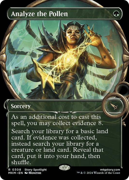 Analyze the Pollen (Showcase) [Murders at Karlov Manor] [Foil]