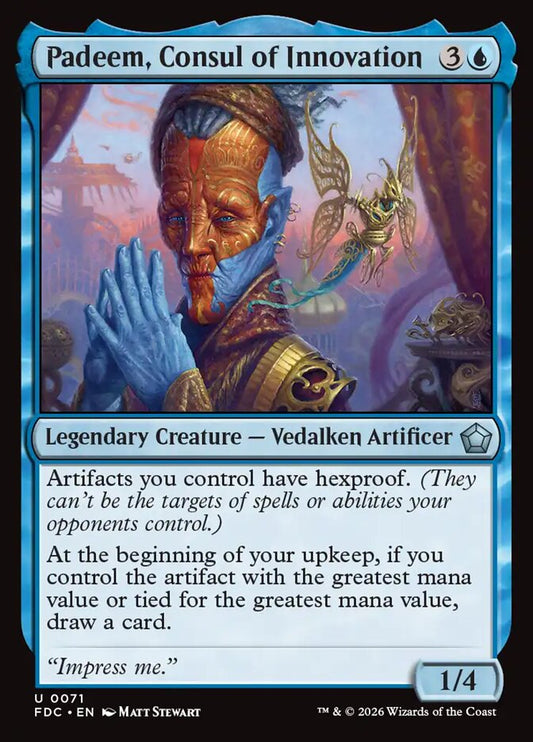 Padeem, Consul of Innovation [Foundations Commander]