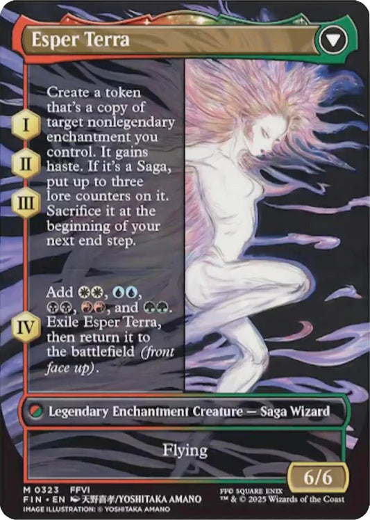 Terra, Magical Adept // Esper Terra (Borderless) [FINAL FANTASY] [Foil]