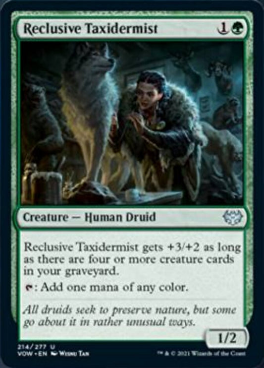 Reclusive Taxidermist [Innistrad: Crimson Vow] [Foil]