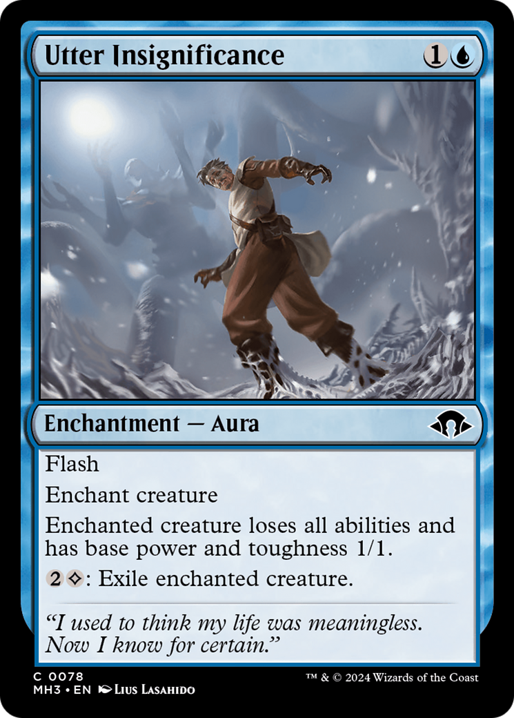 Utter Insignificance [Modern Horizons 3] [Foil]