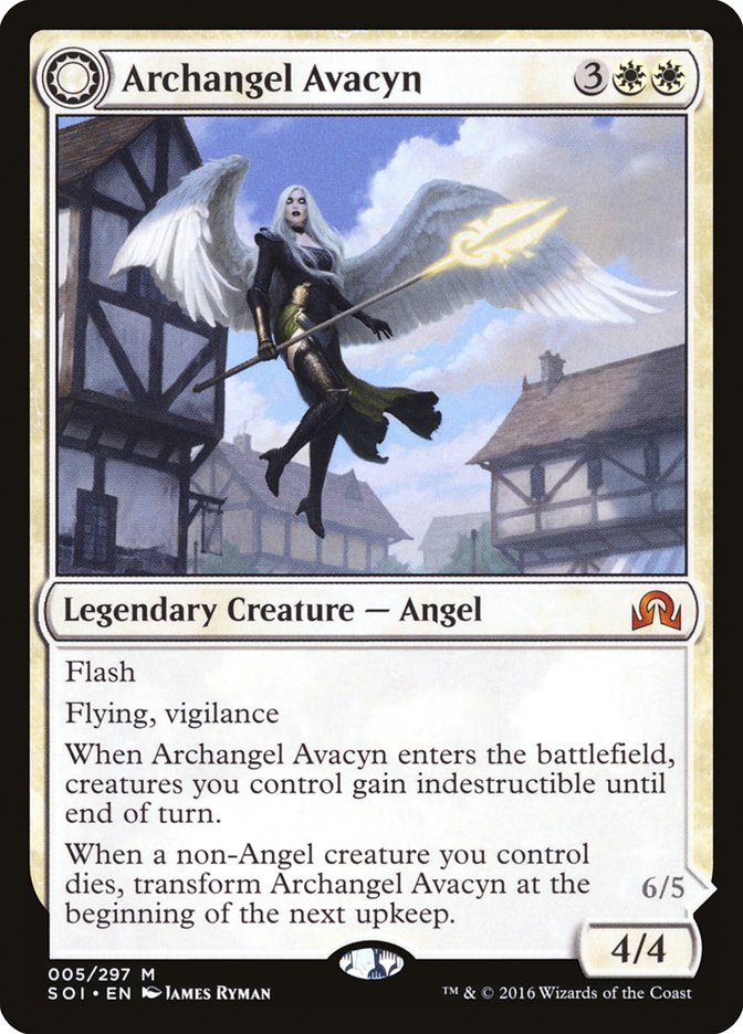 Archangel Avacyn // Avacyn, the Purifier [Shadows over Innistrad] [Foil]
