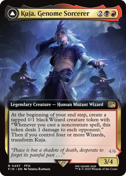 Kuja, Genome Sorcerer // Trance Kuja, Fate Defied (Extended Art) [FINAL FANTASY] [Foil]