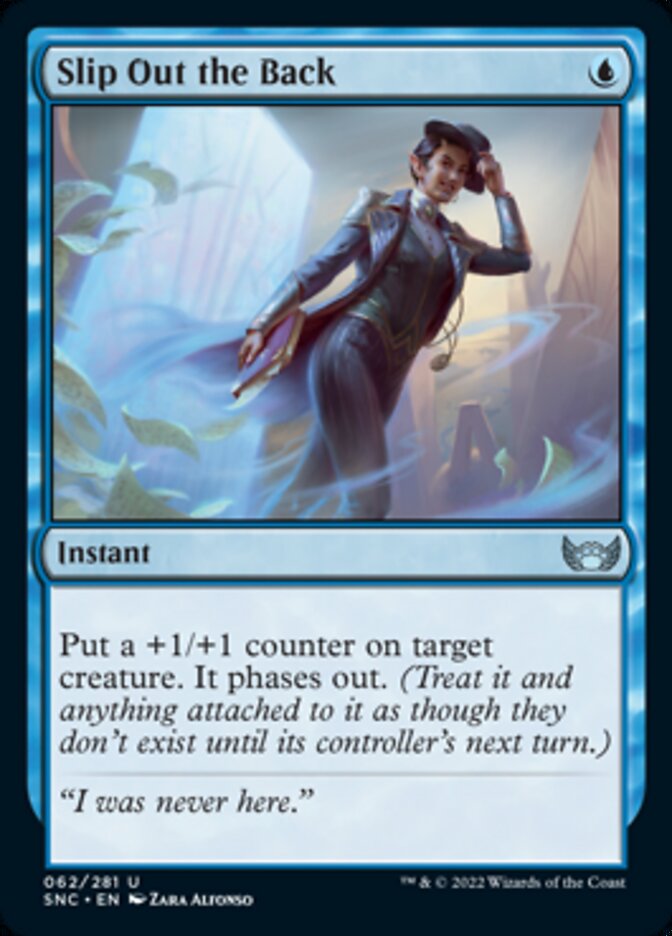 Slip Out the Back [Streets of New Capenna] [Foil]