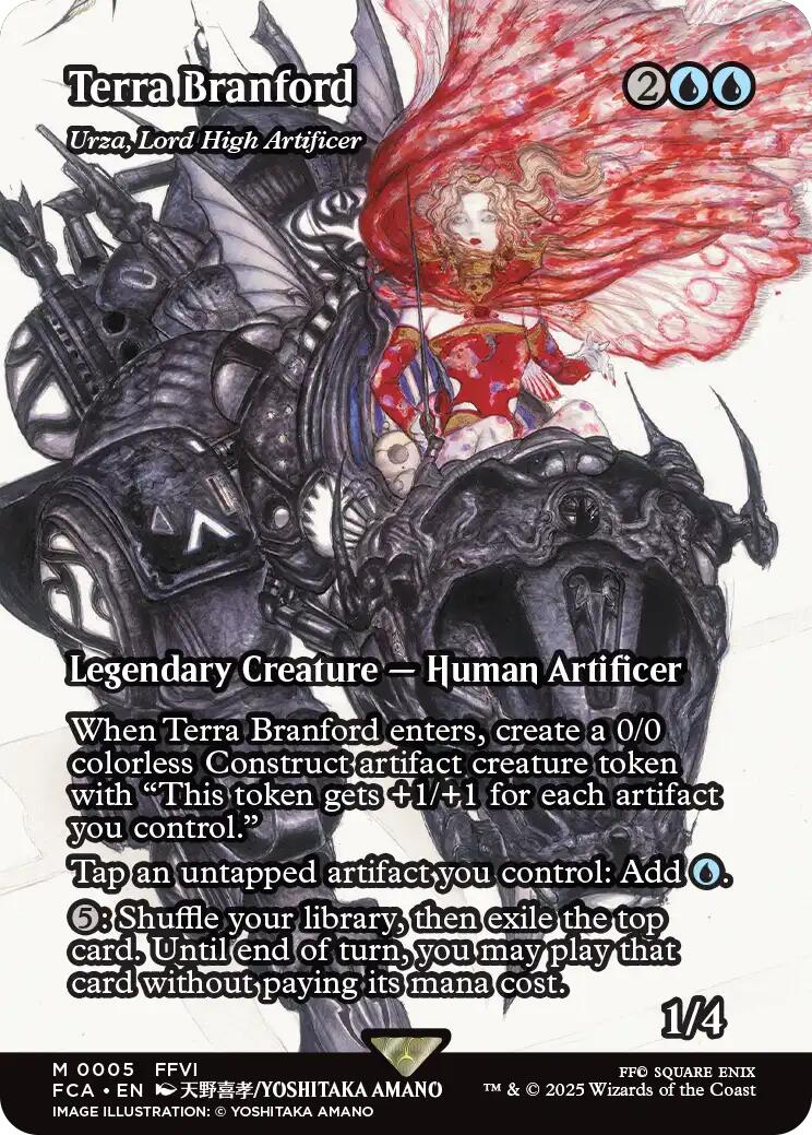 Terra Branford - Urza, Lord High Artificer (Showcase) [FINAL FANTASY : Through the Ages] [Foil]