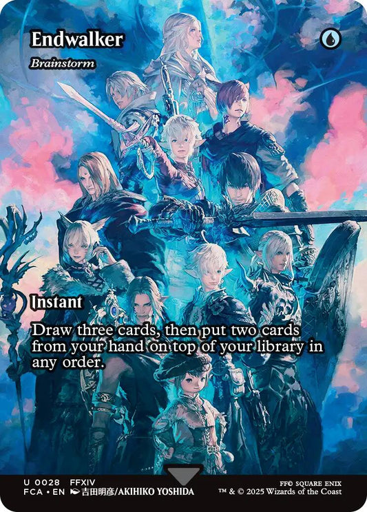 Endwalker - Brainstorm (Showcase) [FINAL FANTASY : Through the Ages] [Foil]