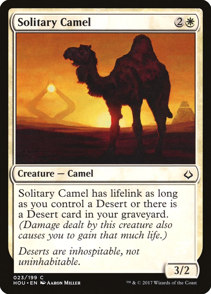 Solitary Camel [Hour of Devastation] [Foil]