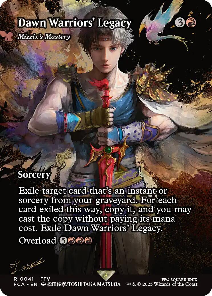 Dawn Warriors' Legacy - Mizzix's Mastery (Showcase) [FINAL FANTASY : Through the Ages] [Foil]