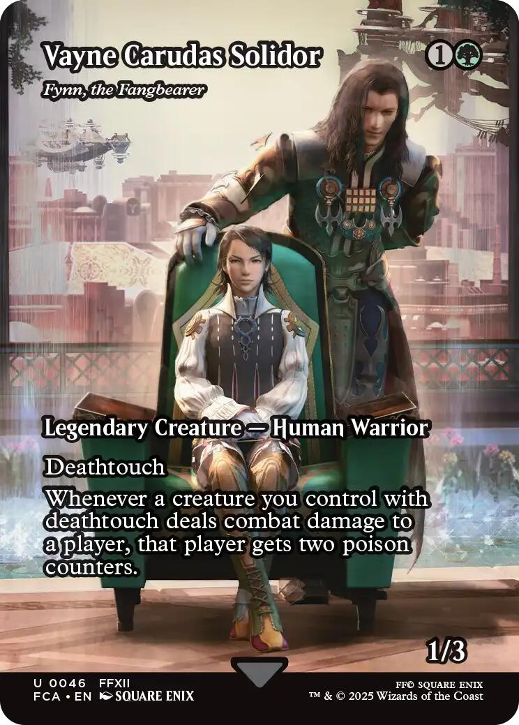 Vayne Carudas Solidor - Fynn, the Fangbearer (Showcase) [FINAL FANTASY : Through the Ages] [Foil]