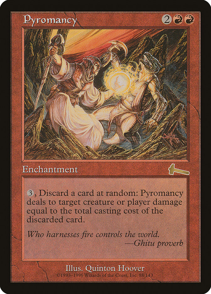 Pyromancy [Urza's Legacy] [Foil]
