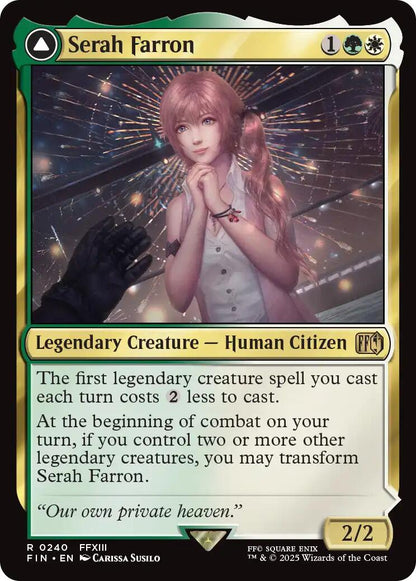 Serah Farron // Crystallized Serah [FINAL FANTASY] [Foil]
