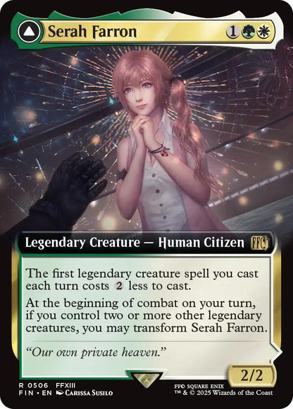 Serah Farron // Crystallized Serah (Extended Art) [FINAL FANTASY] [Foil]