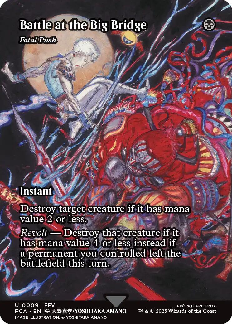 Battle at the Big Bridge - Fatal Push (Showcase) [FINAL FANTASY : Through the Ages] [Foil]