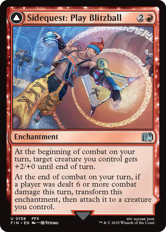 Sidequest: Play Blitzball // World Champion, Celestial Weapon [FINAL FANTASY] [Foil]