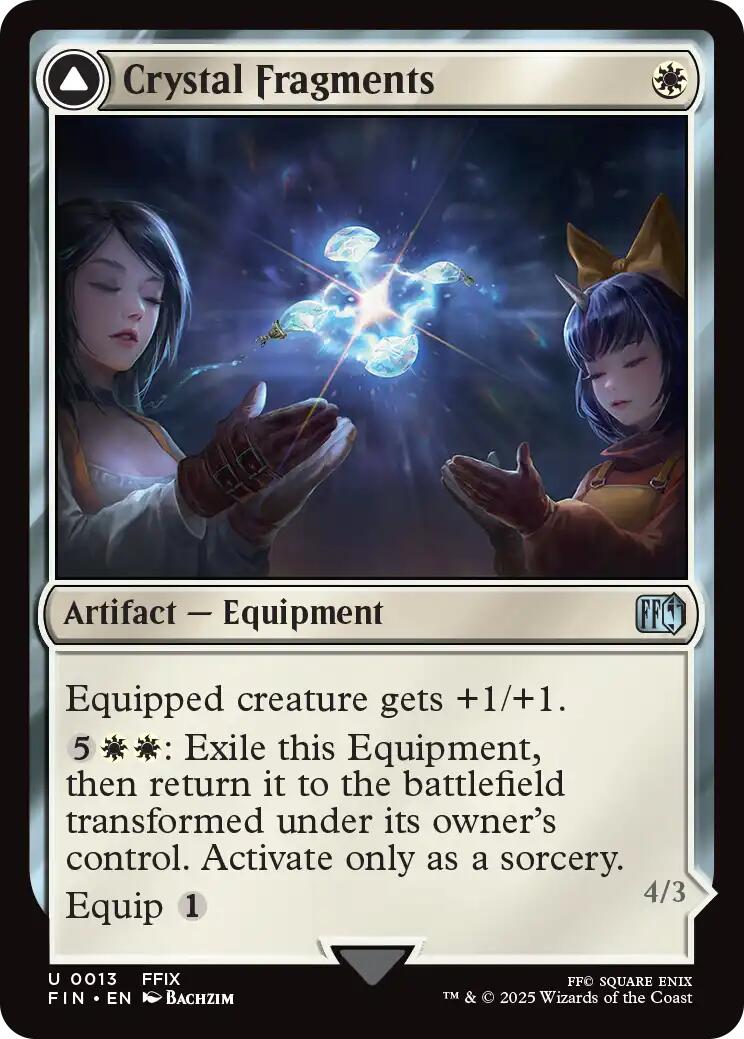 Crystal Fragments // Summon: Alexander [FINAL FANTASY] [Foil]