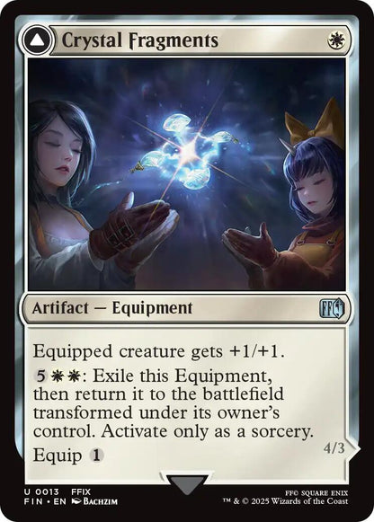 Crystal Fragments // Summon: Alexander [FINAL FANTASY] [Foil]