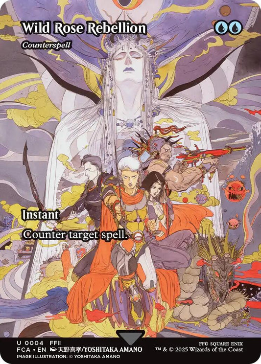 Wild Rose Rebellion - Counterspell (Showcase) [FINAL FANTASY : Through the Ages] [Foil]