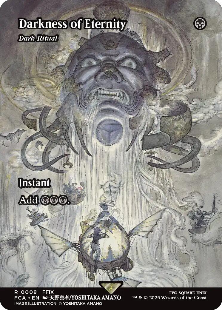 Darkness of Eternity - Dark Ritual (Showcase) [FINAL FANTASY : Through the Ages] [Foil]