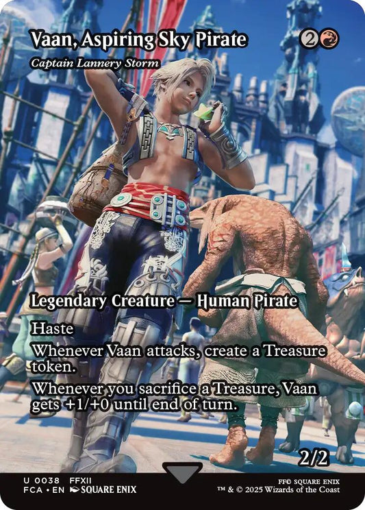 Vaan, Aspiring Sky Pirate - Captain Lannery Storm (Showcase) [FINAL FANTASY : Through the Ages] [Foil]