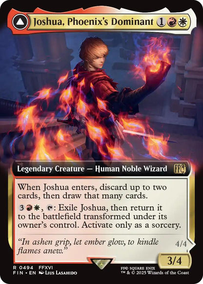 Joshua, Phoenix's Dominant (Extended Art) [FINAL FANTASY] [Foil]