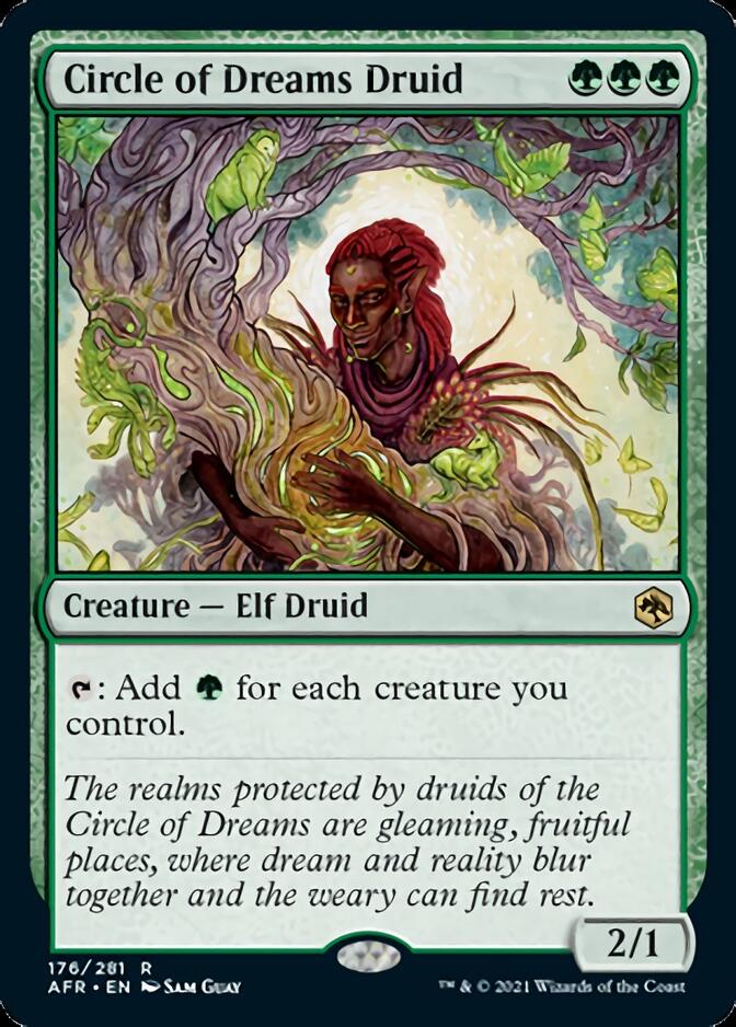 Circle of Dreams Druid [Dungeons & Dragons: Adventures in the Forgotten Realms] [Foil]