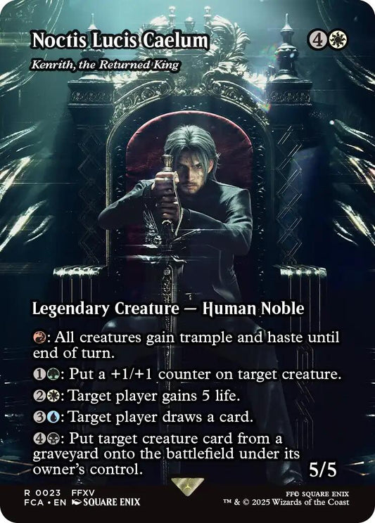 Noctis Lucis Caelum - Kenrith, the Returned King (Showcase) [FINAL FANTASY : Through the Ages] [Foil]