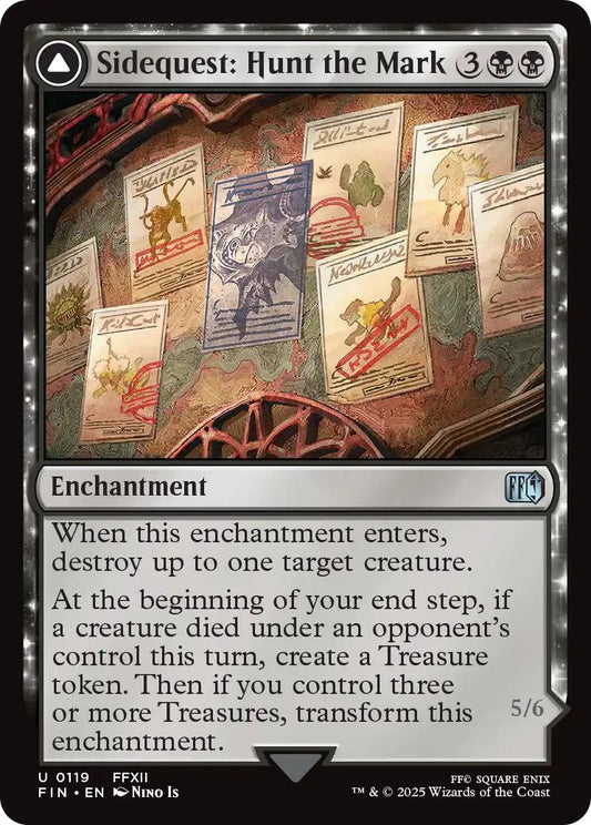 Sidequest: Hunt the Mark // Yiazmat, Ultimate Mark [FINAL FANTASY] [Foil]