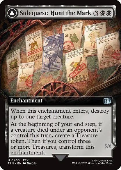 Sidequest: Hunt the Mark // Yiazmat, Ultimate Mark (Extended Art) [FINAL FANTASY] [Foil]