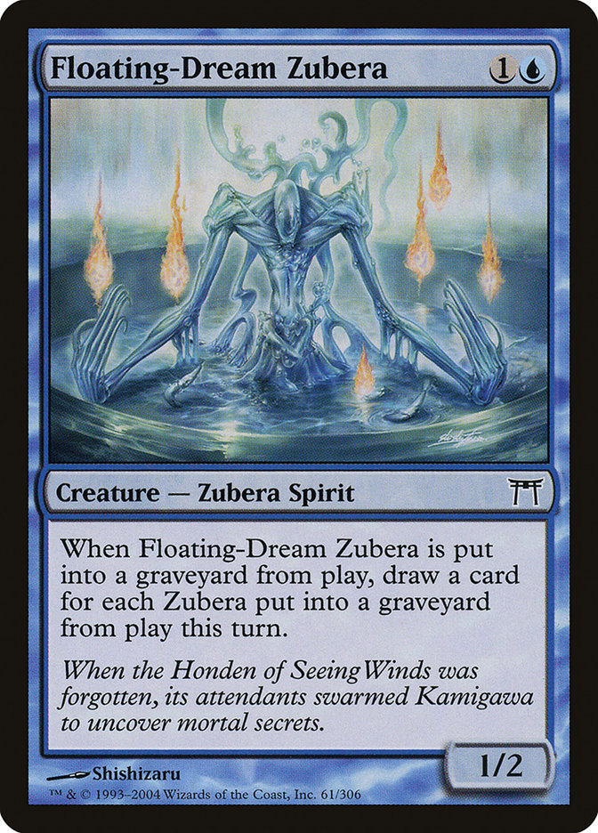 Floating-Dream Zubera [Champions of Kamigawa] [Foil]