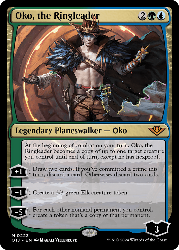 Oko, the Ringleader [Outlaws of Thunder Junction] [Foil]