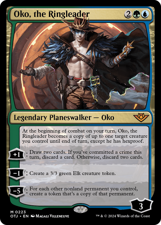 Oko, the Ringleader [Outlaws of Thunder Junction] [Foil]
