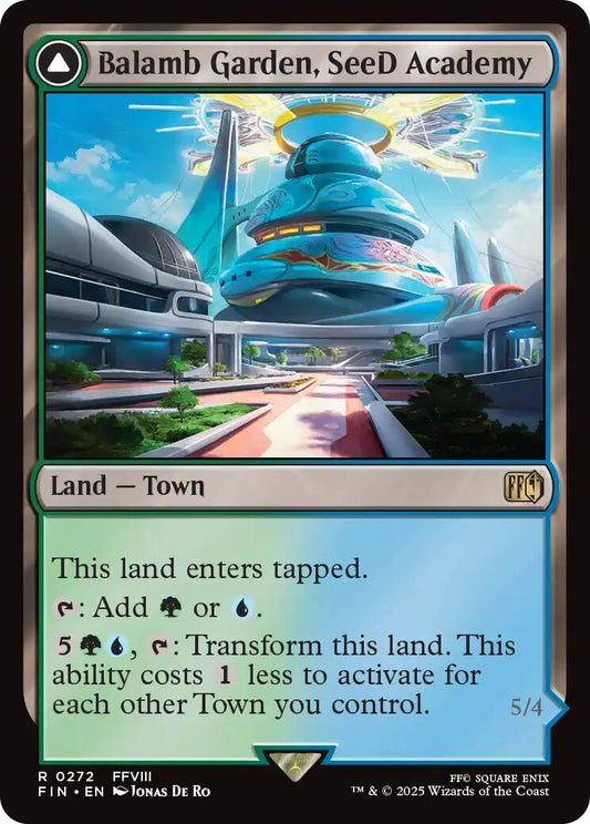 Balamb Garden, SeeD Academy // Balamb Garden, Airborne [FINAL FANTASY] [Foil]